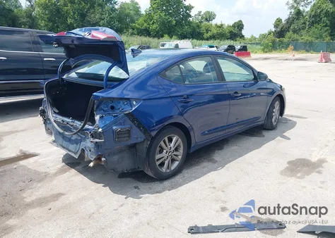 2018 Hyundai Elantra Sel from USA, damaged, VIN 5NPD84LF8JH331088